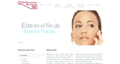Desktop Screenshot of clinicamedicinaesteticacordoba.com